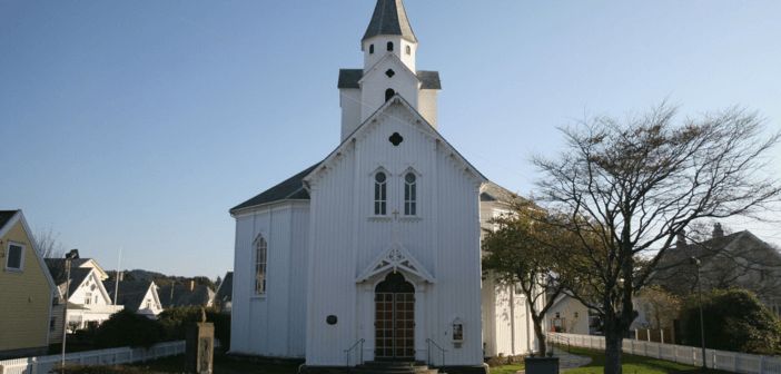 Small church building