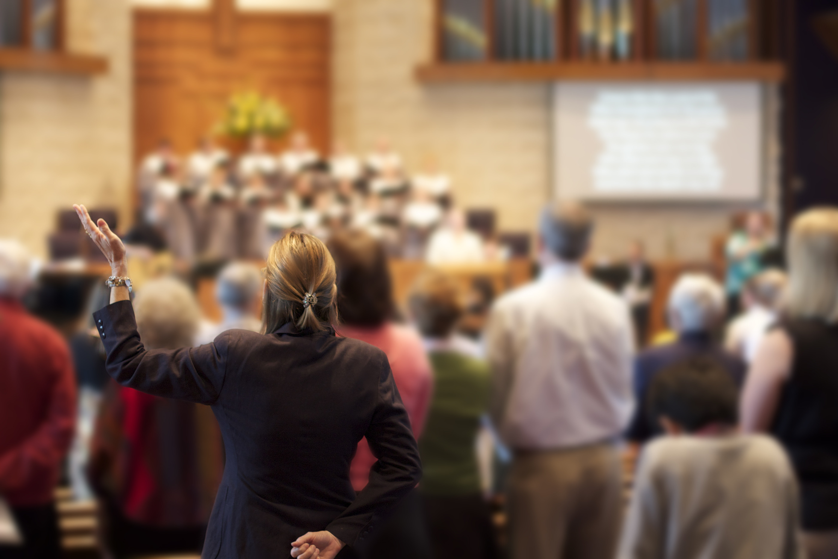 church worship service
