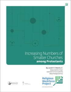 Cover of Increasing Numbers of Smaller Churches among Protestants report