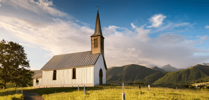 Small rural church